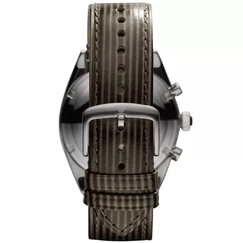 ARMANI AR0370 Herren-Chronograph Edelstahluhr 43mm