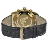ARMANI AR0386 Herren Classic Quarz Analog Uhr 40mm Silbernes Zifferblatt Braunes Lederarmband