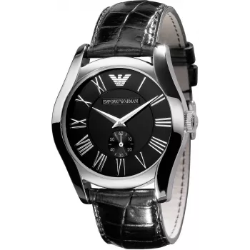 ARMANI AR0643 Herren Edelstahl Quarz Chronograph Uhr 43mm
