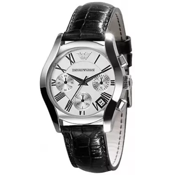 Armani AR0670 Herren Edelstahl Quarz Uhr 36mm