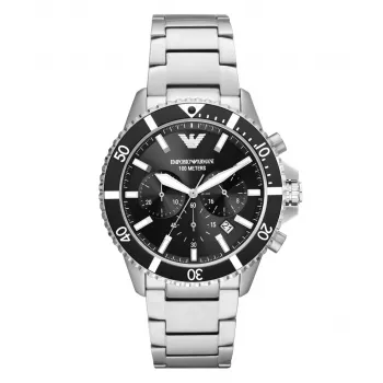 ARMANI AR11360 Herren Edelstahl Quarzuhr 43mm