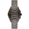 ARMANI AR11481 Herren Luigi Chronograph Quarzuhr 43mm schwarzes Zifferblatt schwarzes Lederarmband