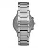 Armani AR11507 Herren Quarz-Chronograph Uhr 43mm Edelstahl Blaues Zifferblatt