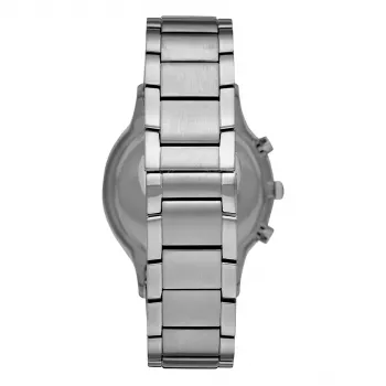 Armani AR11507 Herren Quarz-Chronograph Uhr 43mm Edelstahl Blaues Zifferblatt