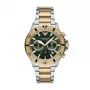 Armani AR11586 Herren-Quarz-Chronograph Uhr 43mm blaues Zifferblatt Edelstahl