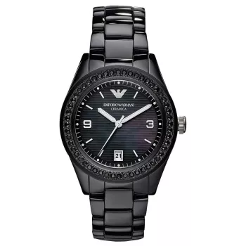 Armani AR1423 Damen Keramikuhr 39mm Weiß