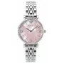 Armani AR1779 Damenuhr 32mm Roségold Edelstahl braunes Leder