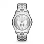 Armani AR1788 Herren-Quarz-Chronograph-Uhr 43mm schwarzes Zifferblatt echtes Lederband