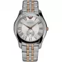 ARMANI AR1824 Damen Edelstahl Quarzuhr 32 mm Silber