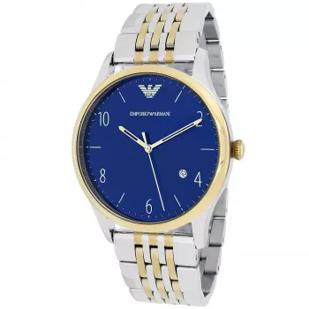 ARMANI AR1868 Herren Quarz-Chronograph Uhr 41mm Edelstahl