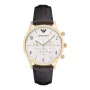 Armani AR1892 Herren-Quarz-Chronograph-Uhr 43mm Edelstahl Blaues Zifferblatt