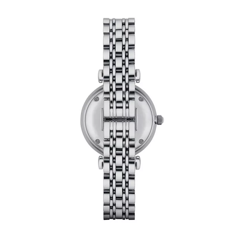 ARMANI AR1908 Damen-Quarz-Armbanduhr 32mm Edelstahl
