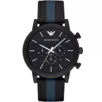 ARMANI AR1948 Herren-Quarz-Chronograph-Uhr 46mm Edelstahl