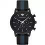 ARMANI AR1948 Herren-Quarz-Chronograph-Uhr 46mm Edelstahl