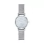 Armani AR1955 Damen-Quarzuhr 32mm Edelstahlgehäuse Weißes Zifferblatt Braunes Lederarmband