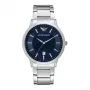 Armani AR2477 Herrenuhr Quarz-Chronograph Edelstahl blaues Zifferblatt 43mm