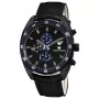 ARMANI AR5916 Herren-Quarz-Chronograph-Uhr 42mm schwarzes Zifferblatt roségoldfarbenes Edelstahl- und Silikonarmband