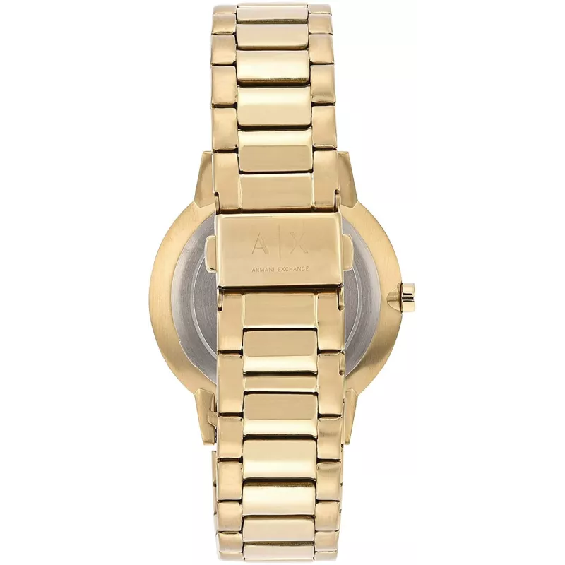 Armani Exchange AX2707 Herren Quarz Analog Uhr 42 mm Edelstahl Schwarzes Zifferblatt