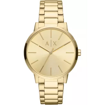 Armani Exchange AX2707 Herren Quarz Analog Uhr 42 mm Edelstahl Schwarzes Zifferblatt