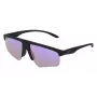 ARMANI EXCHANGE AX4123S80784V Herren-Rechteck-Sonnenbrille - Schwarzer Propionat-Rahmen mit dunkelgrauen verspiegelten Gläsern