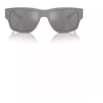 Armani Exchange AX4141SU81806 Herren-Sonnenbrille Matt Schwarz Dunkelgrau 56mm