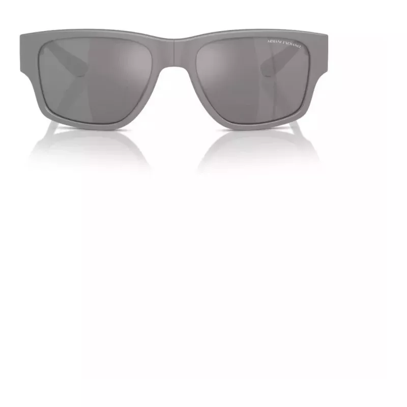 Armani Exchange AX4141SU81806 Herren-Sonnenbrille Matt Schwarz Dunkelgrau 56mm