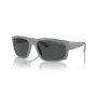 Armani Exchange AX4142SU81808 Herren-Sonnenbrille Matt Schwarz Dunkelgrau Rechteckig