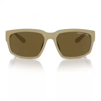 Armani Exchange AX4142SU83487 Herren-Sonnenbrille Matt Schwarz Grau 61mm