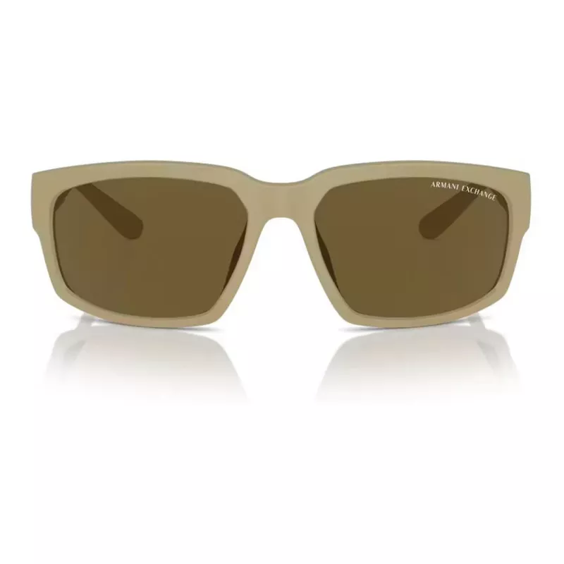 Armani Exchange AX4142SU83487 Herren-Sonnenbrille Matt Schwarz Grau 61mm