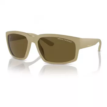 Armani Exchange AX4142SU83487 Herren-Sonnenbrille Matt Schwarz Grau 61mm