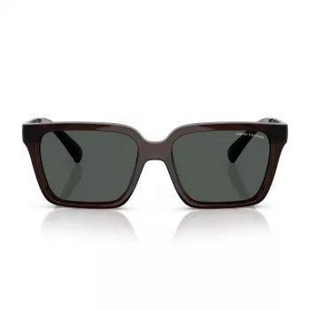 Armani Exchange AX4147S835773 Unisex Sonnenbrille Havana Gestell Braune Gläser 56mm
