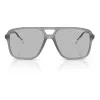 Armani Exchange AX4150SU83638 Sonnenbrille Herren Square Matt Schwarz Grau 59mm