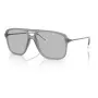 Armani Exchange AX4150SU83638 Sonnenbrille Herren Square Matt Schwarz Grau 59mm