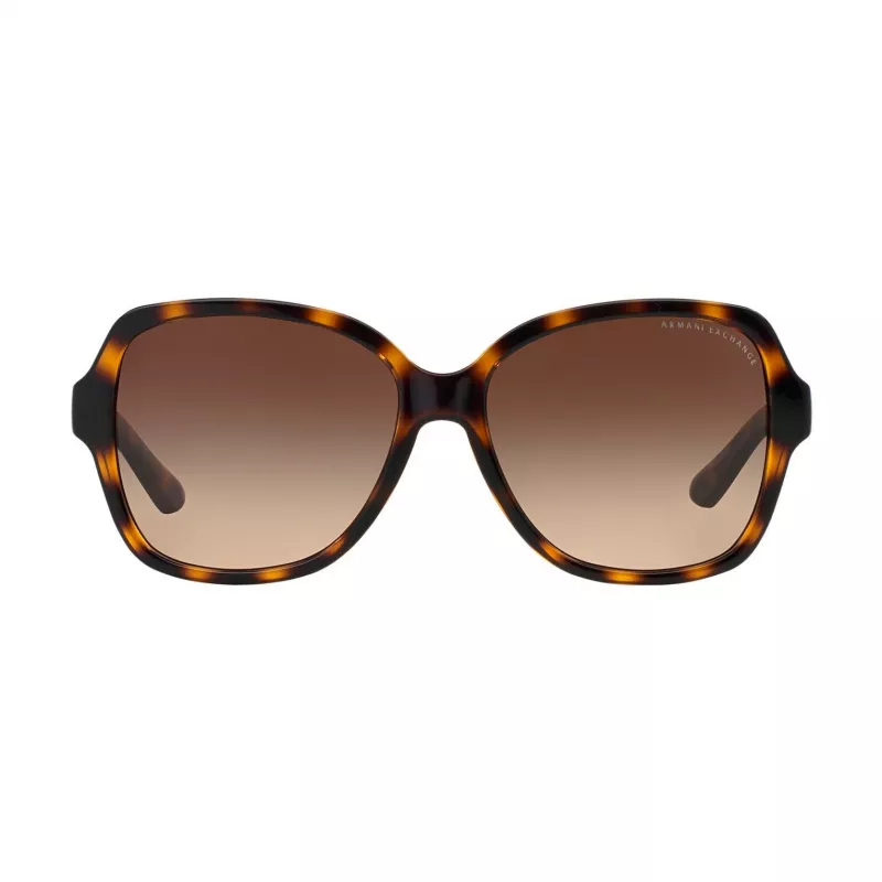 ARMANI EXCHANGE Damen-Sonnenbrille AX4029S811713 Havana Acetatgestell braun getönte Gläser 57mm