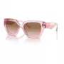 Armani Exchange Damen-Sonnenbrille AX4125SU83391 Transparent Grau Gestell Grau Verlaufsgläser 54mm