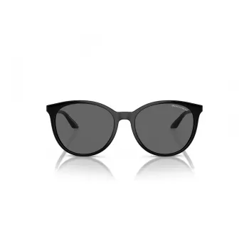 Armani Exchange Damen-Sonnenbrille AX4140S815887 - Schwarzer Rahmen, Graue Gläser, 55 mm
