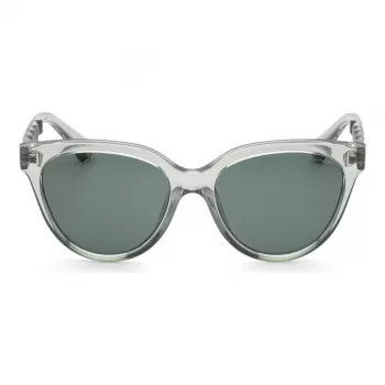 ARMANI EXCHANGE Damen-Sonnenbrille AX4148SU83607 Transparent Grau Quadratisches Gestell Graue Gläser 56 mm