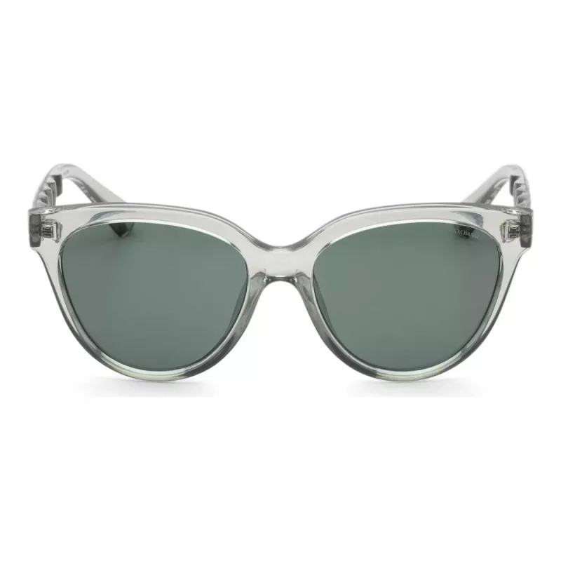 ARMANI EXCHANGE Damen-Sonnenbrille AX4148SU83607 Transparent Grau Quadratisches Gestell Graue Gläser 56 mm