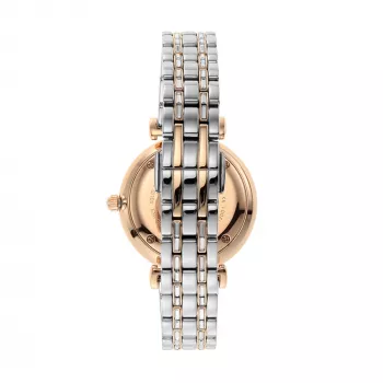 ARMANI Gianni T-Bar Damenuhr AR11293 – 32mm Edelstahl Quarz Silbernes Zifferblatt