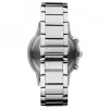 Armani Herren-Chronograph AR11164, 43 mm, Edelstahl, schwarzes Zifferblatt