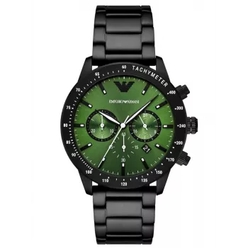 ARMANI Herren AR11472 Quarz-Chronograph Uhr 43 mm Edelstahl