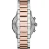 Armani Herren-Luigi-Quarzuhr AR11209 43mm Edelstahl schwarzes Zifferblatt