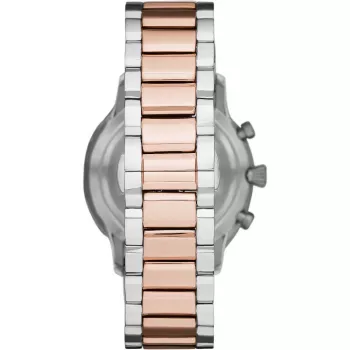 Armani Herren-Luigi-Quarzuhr AR11209 43mm Edelstahl schwarzes Zifferblatt