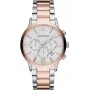 Armani Herren-Luigi-Quarzuhr AR11209 43mm Edelstahl schwarzes Zifferblatt