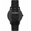 Armani Herrenuhr AR11274 43mm blaues Zifferblatt blaues Lederarmband