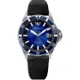 Armani Herrenuhr AR11516 42mm Edelstahl Quarz Chronograph Blaues Zifferblatt