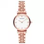 ARMANI Damen AR11267 Quarz Analog Uhr 32mm Edelstahl Silber