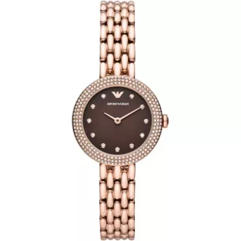 ARMANI Damen Armbanduhr AR11418 Edelstahl Quarz 30 mm
