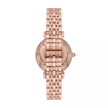 ARMANI Damen AR11423 Quarz Analog Uhr 32mm Edelstahl Silber