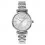 ARMANI Damenuhr AR11445 32mm Edelstahl Silbernes Zifferblatt